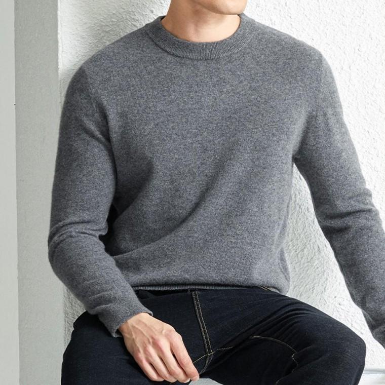 남성 라운드 스웨터 가을 겨울 니트 티셔츠