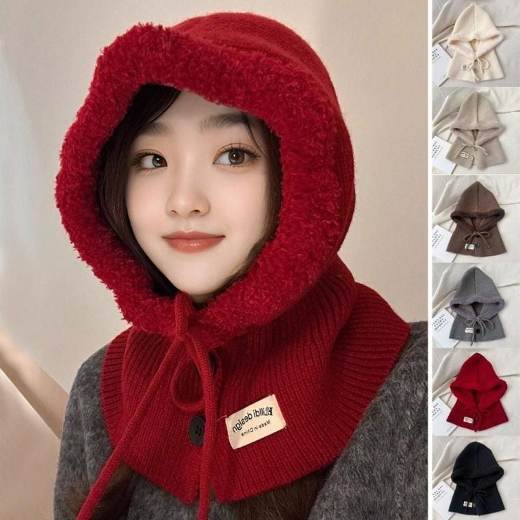 겨울 뽀글이 후드 넥워머 바라 클라바 U 페이크 페이크넥 니트넥 후드넥 방한 용품 가을