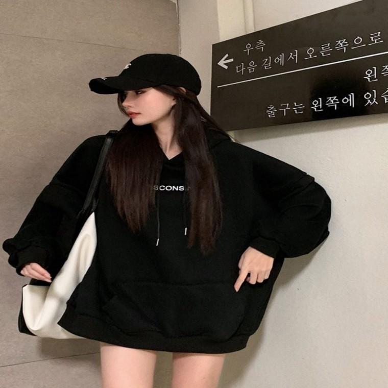 여유핏 여자후드티 영문 데일리후드티 후드티 후디 가을 프린팅 앞뒤