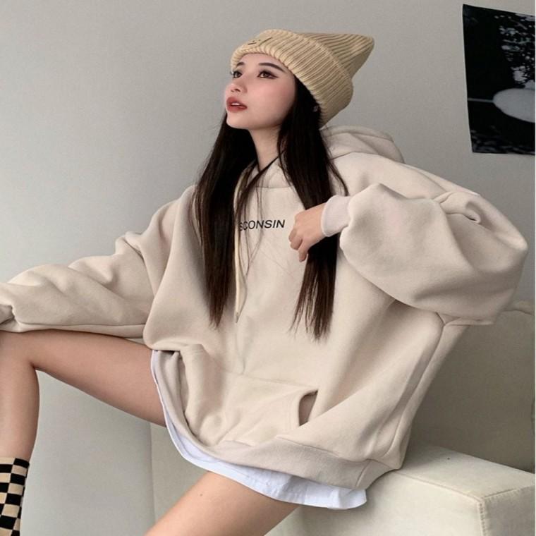 후드 여성 가을 영문프린팅 티 여자 티셔츠 루즈핏 데일리 긴팔