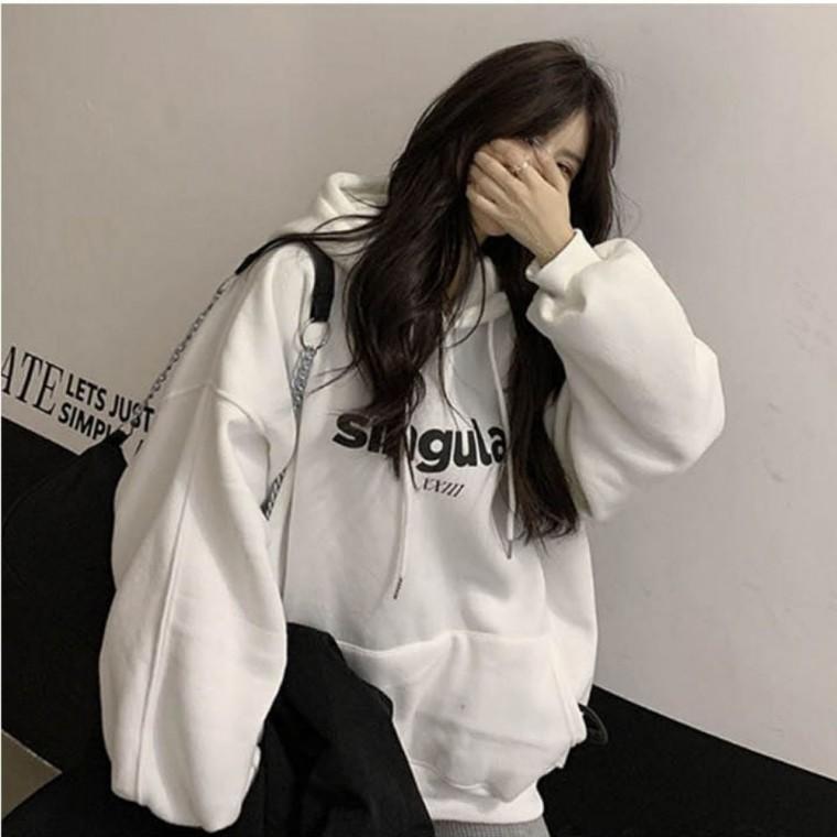 스티치기모 겨울 후드티셔츠 여성후드티 베이직 가을 여성 스티치기모후드티