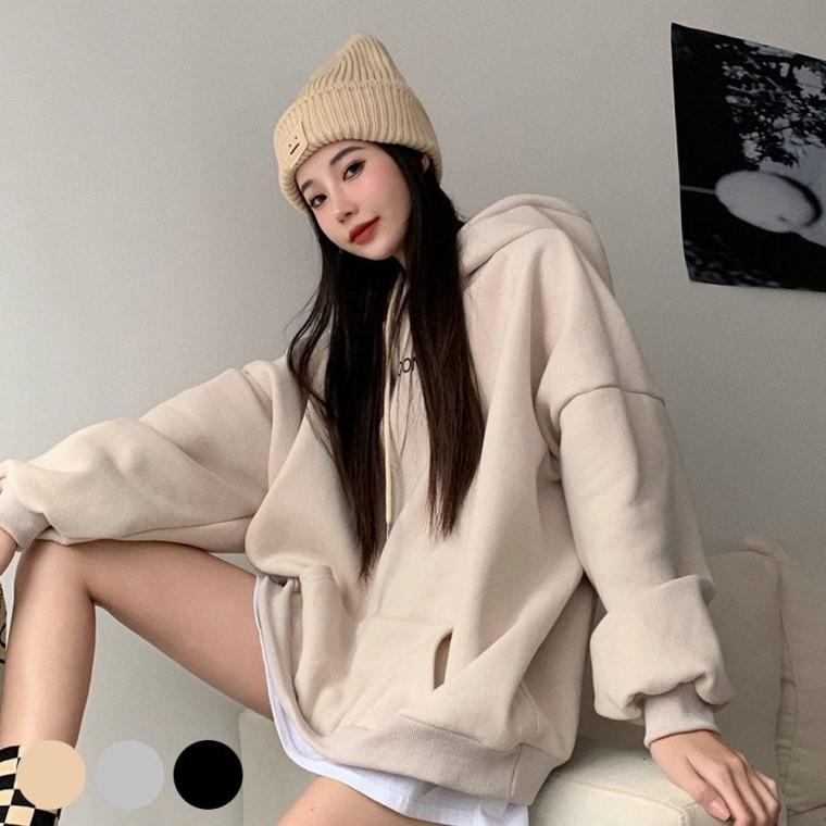 영문프린팅 URD-261 후드티 앞뒤 여자후드티 후드티셔츠 가을 오버핏