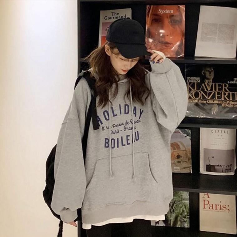 영문 포인트 가을티셔츠 데일리룩티셔츠 루즈핏 여성티셔츠 캐주얼스타일