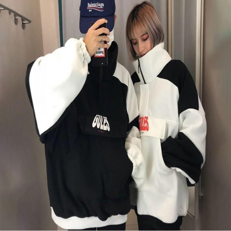 캐주얼디자인맨투맨 하이넥 배색 패션봄가을맨투맨 맨투맨 간절기맨투맨티셔츠