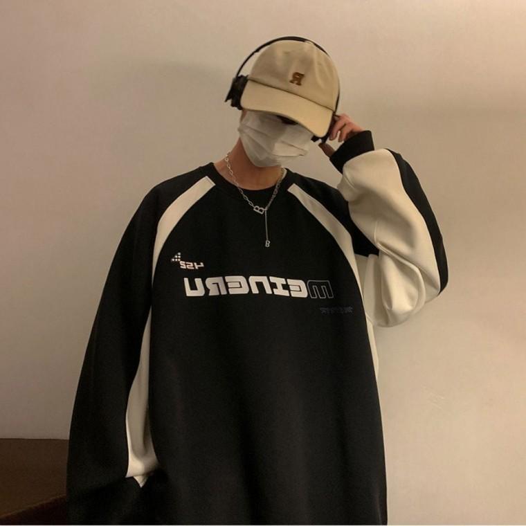 데일리긴팔티 남성여름티셔츠 레이어드티 배색라인 기본티 가을긴팔티