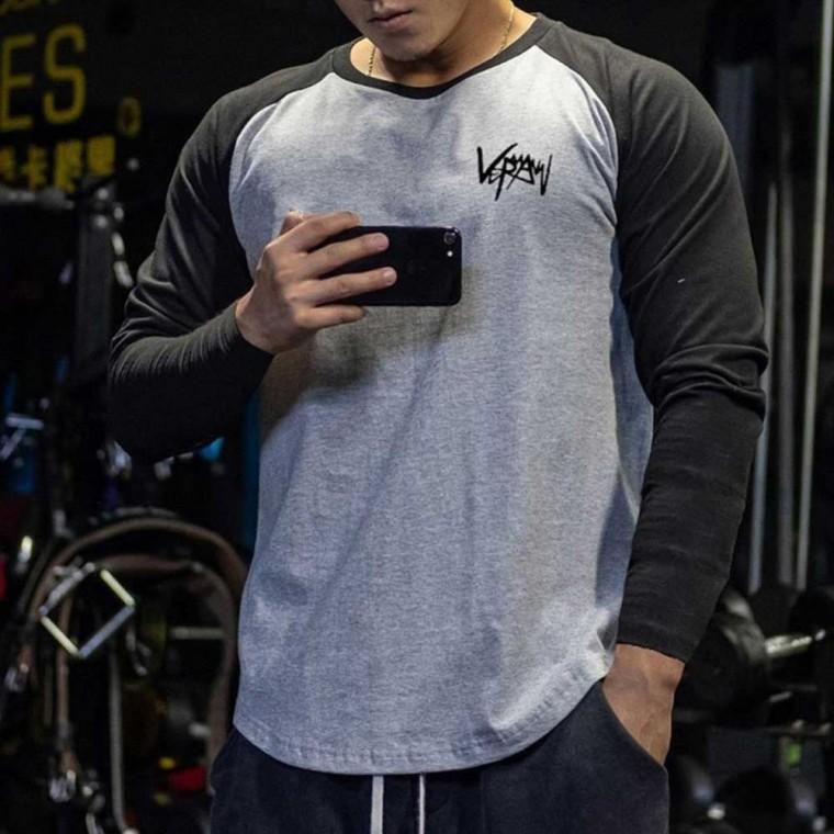 편한 이지웨어 라운드 남자면티셔츠 남자 남성긴팔티셔츠 남성긴팔티남자가을옷
