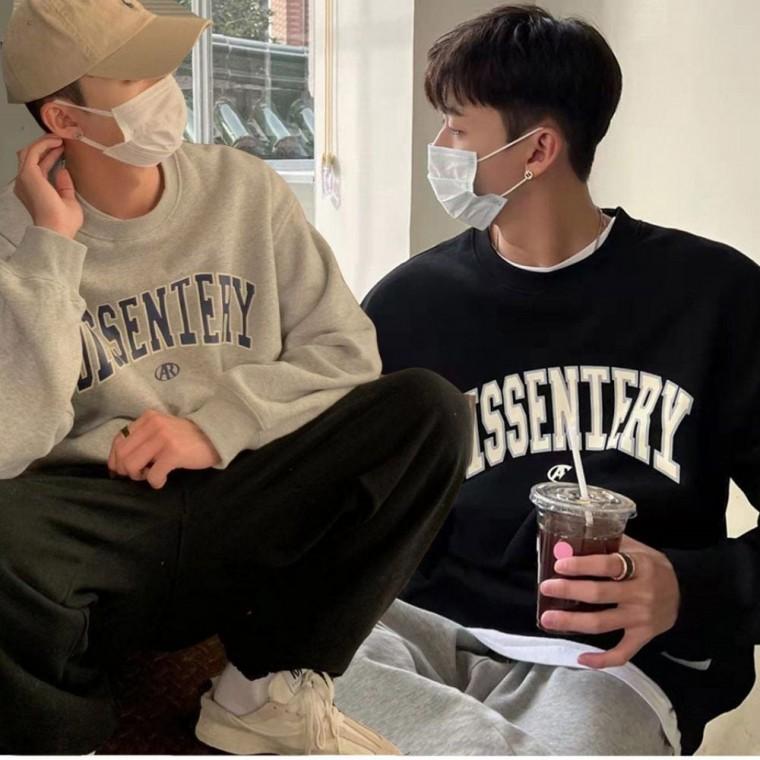 여성티셔츠 프린팅 여성오버핏긴팔티 커플맨투맨 가을티셔츠 레이어드티