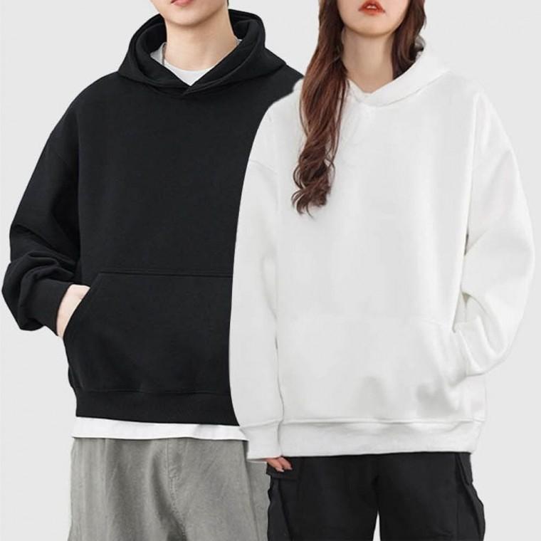 커플룩후드티 남녀공용겨울 가을겨울후드티 후드 긴팔 티셔츠 커플룩 남녀공용
