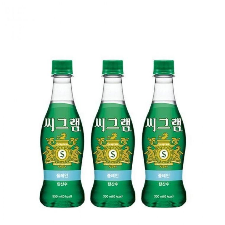 씨그램 플레인 350PET X24 업소용 행사 음료