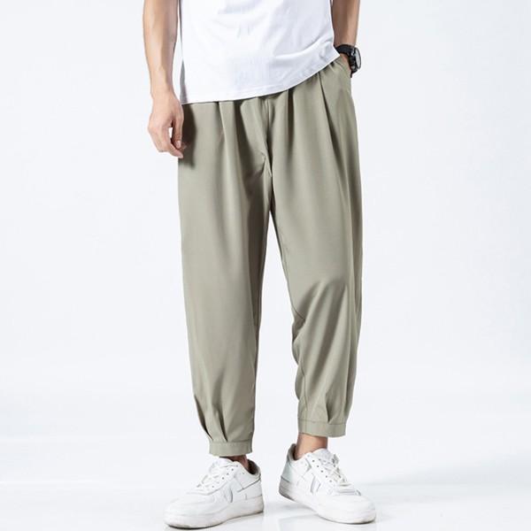 4컬러 데일리 남성 쿨링 무지 슬랙스 팬츠 IS-PA08
