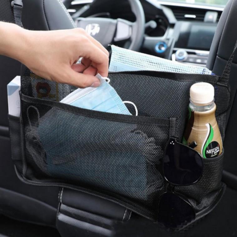 자동차용 수납그물 팔걸이쪽 포켓망 차량용 그물형 수납망