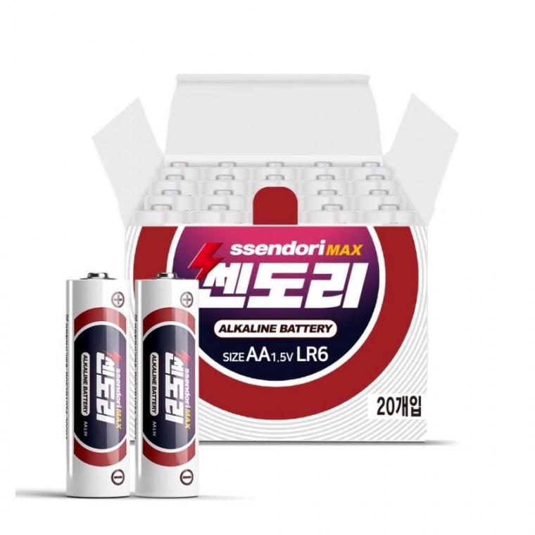 국산 AA AAA 건전지 20알 알카라인