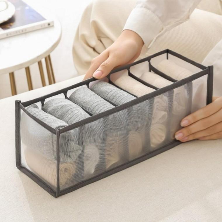 대형 36x25x20cm 정리함 수납 칸칸이 서랍장 양말 속옷 수건 수납장 수납함 보관함