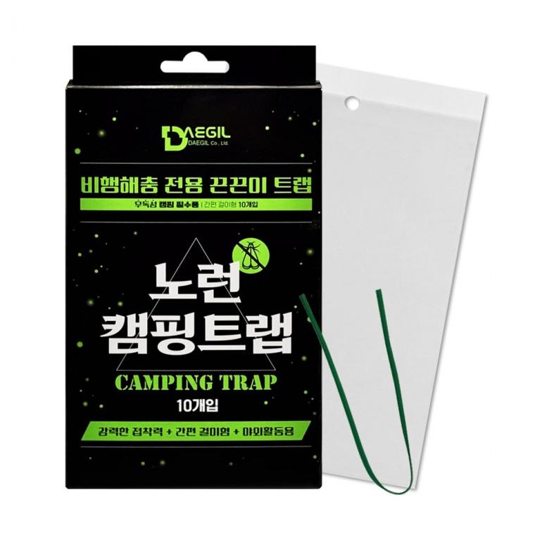 노런 캠핑트랩 10매 날파리 끈끈이