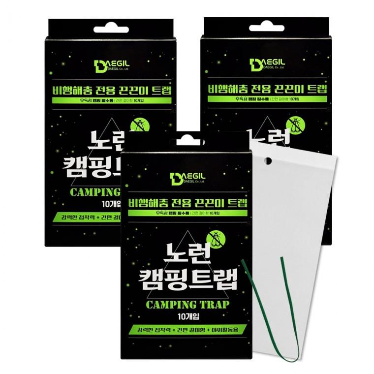 노런 캠핑트랩 10매x3개 걸이형