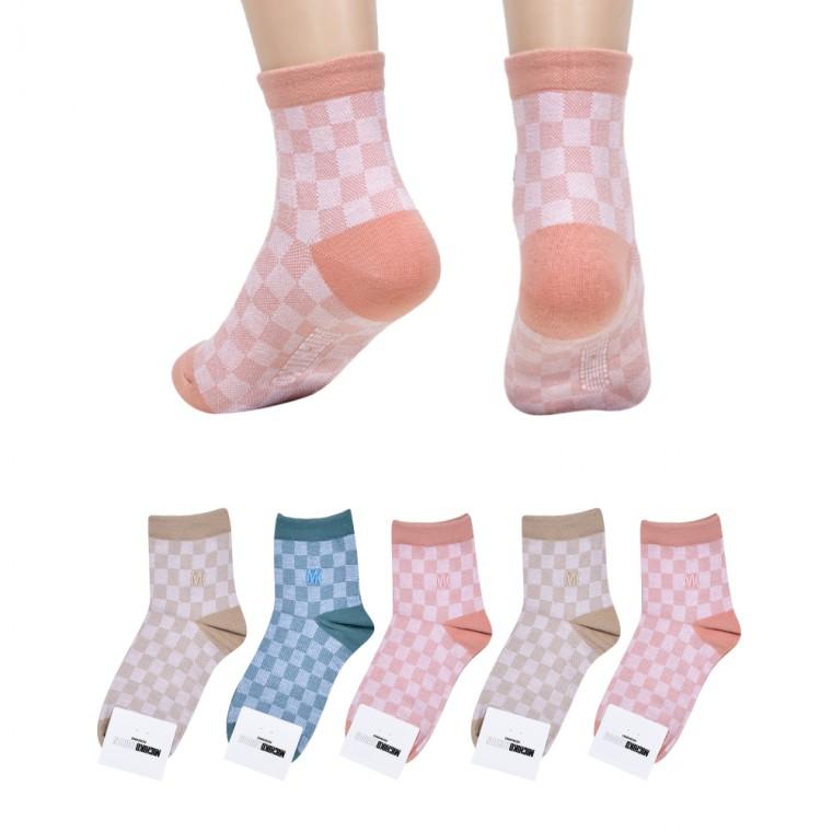 여자 중목양말 5켤레세트 엄마양말 할머니양말 국내생산