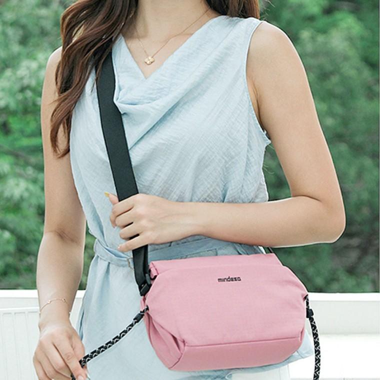 여자 미니 육각 크로스 숄더백 캐주얼 데일리 가방