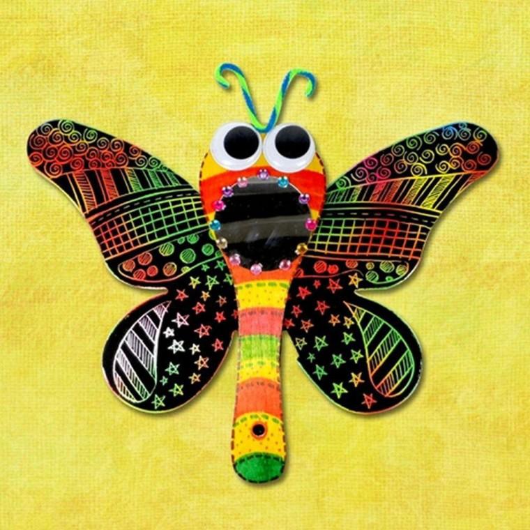 주걱 나비 거울 만들기 키트 재료 DIY 세트