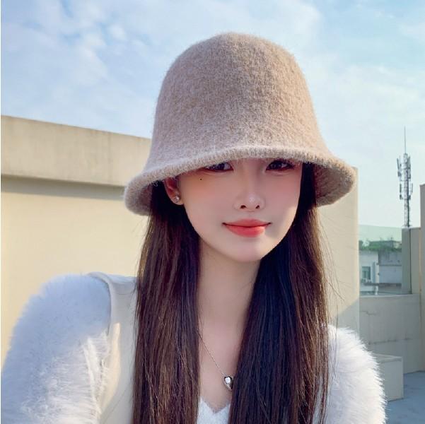 [지앤지] 울니트 벙거지모자/뽀글이벙거지모자/겨울모자/버킷햇