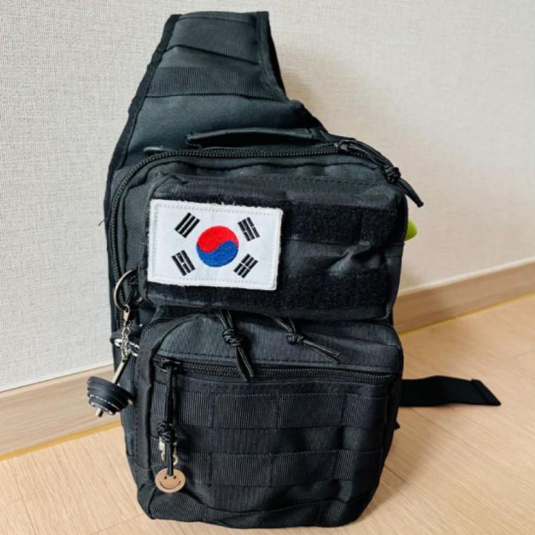 운동용 숄더백 러닝 마라톤 호보백 힙색 허리 가방