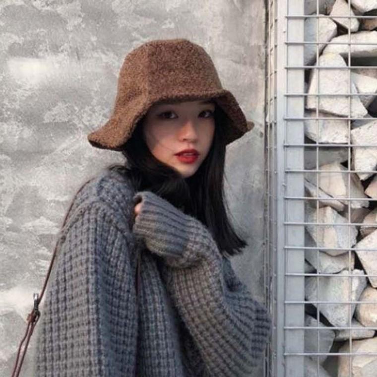 여성 겨울 방한 보온 빅사이즈 벙거지 버킷햇 모자