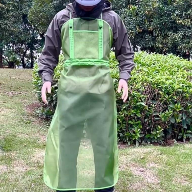 매쉬 벌초앞치마 남성 여성 메쉬 제초 예초 작업 긴 앞치마 예초용 망사