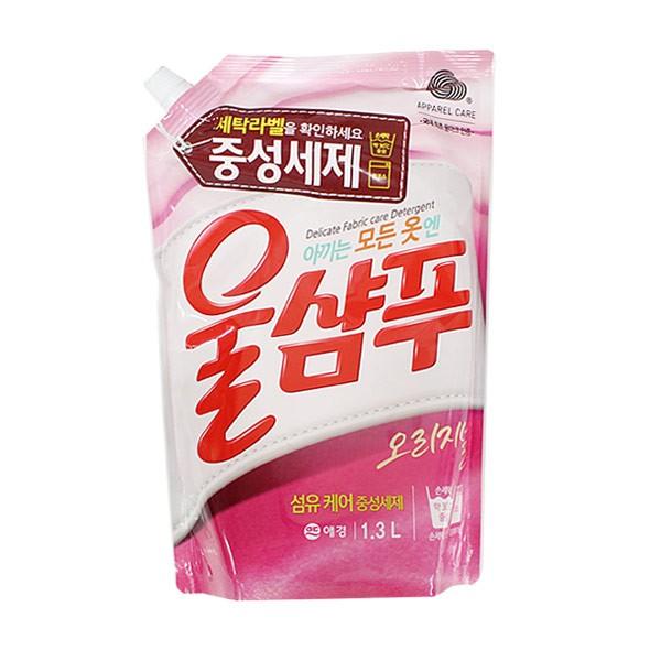 애경 울샴푸 오리지널 1.3L -TJ/울샴푸/울세제/세탁