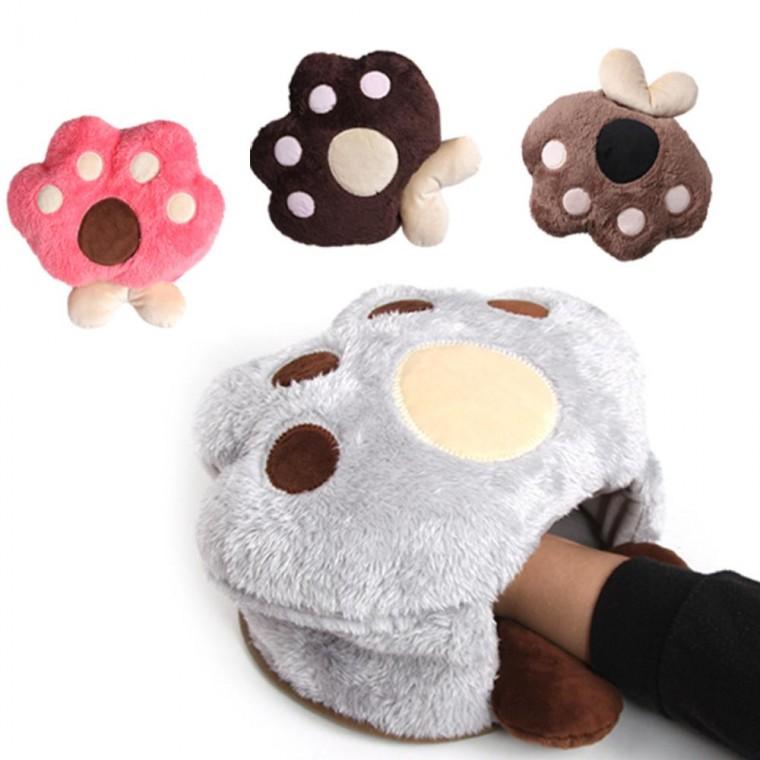 마우스 곰발바닥 모양 USB 마우스패드