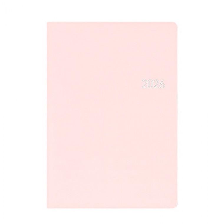 모닝글로리 다이어리 2026 양장플래너 25 (2면 1개월) (핑크)
