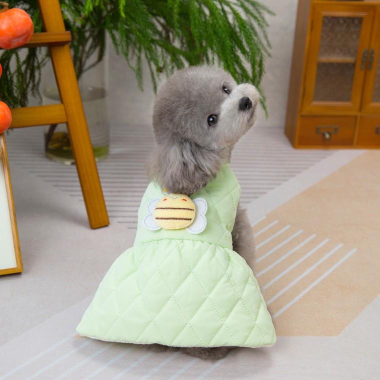 [BND-W71] 꿀벌 원피스 강아지 자켓