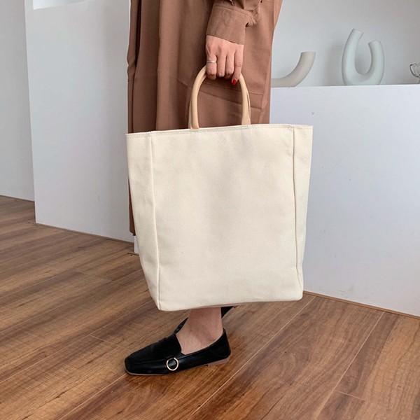 여성 베이직 스퀘어 데일리 사계절 토트백 LKB203E