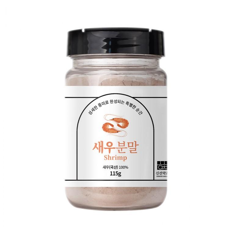 신선약초 새우분말 115g 가루 차
