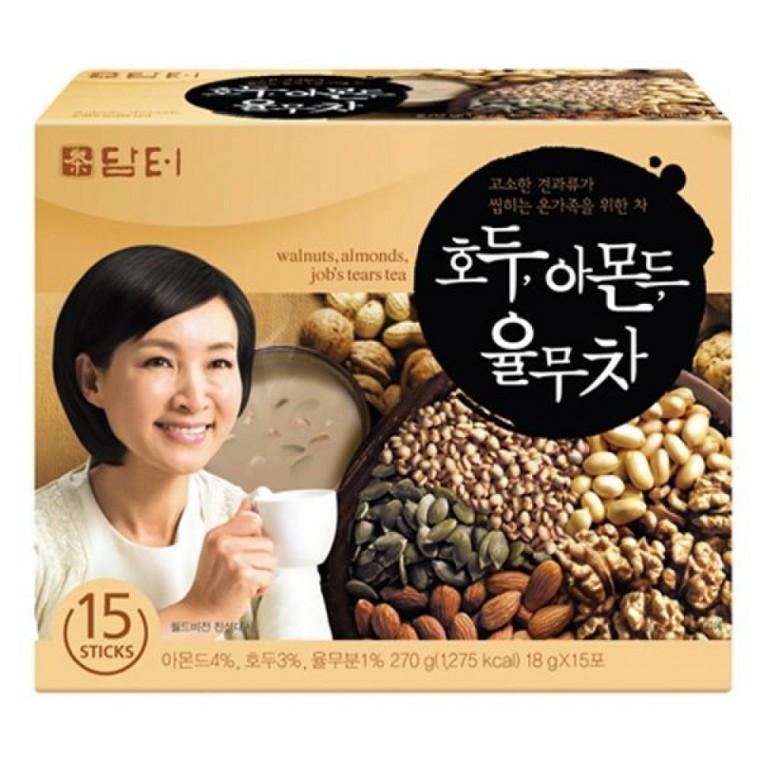 담터 호두아몬드 율무차 15T