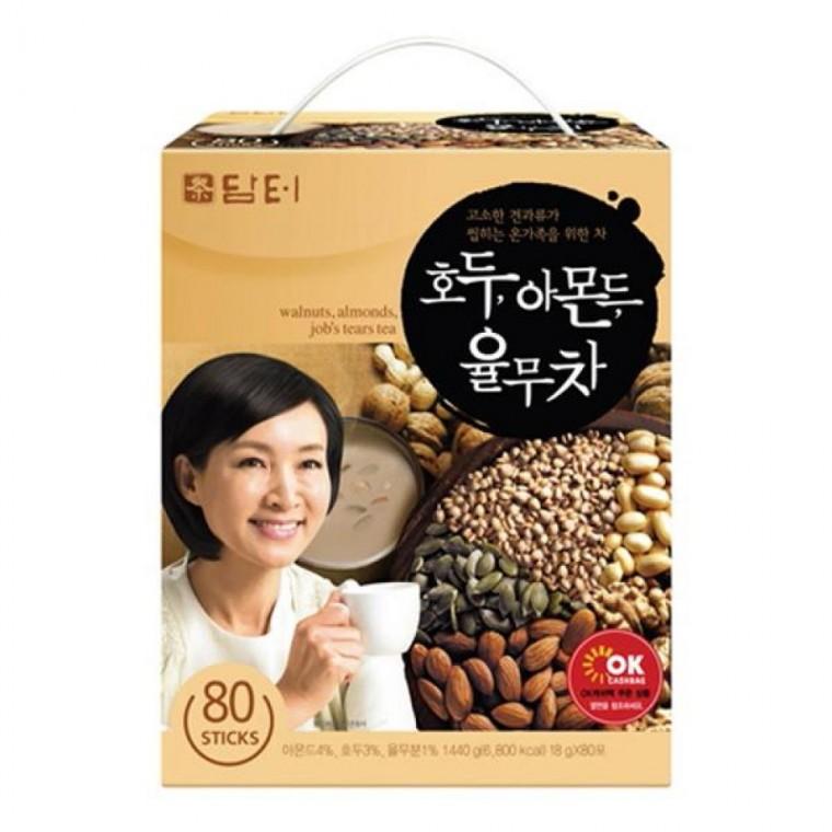 담터 호두아몬드 율무차 80T