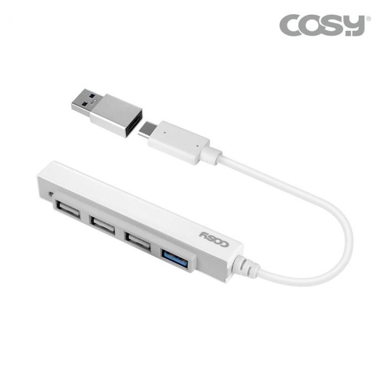 필라 USB3.0+USB2.0 4포트 허브(타입C 변환젠더 포함) 2026
