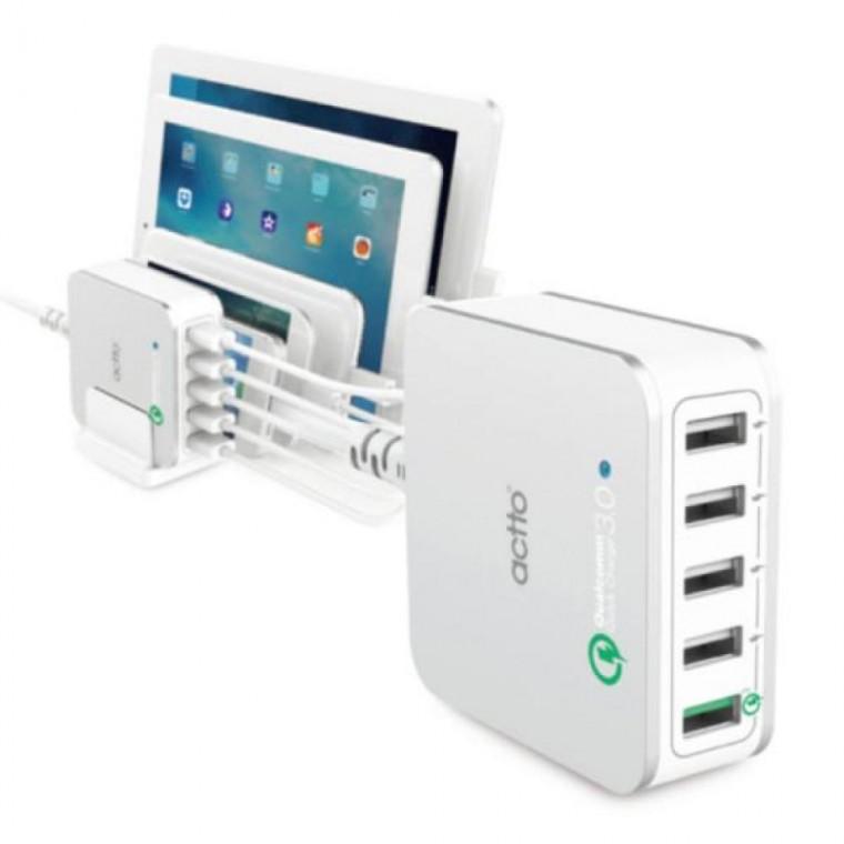 멀티충전기 MCU-05 5포트 (QC3.0-1P)