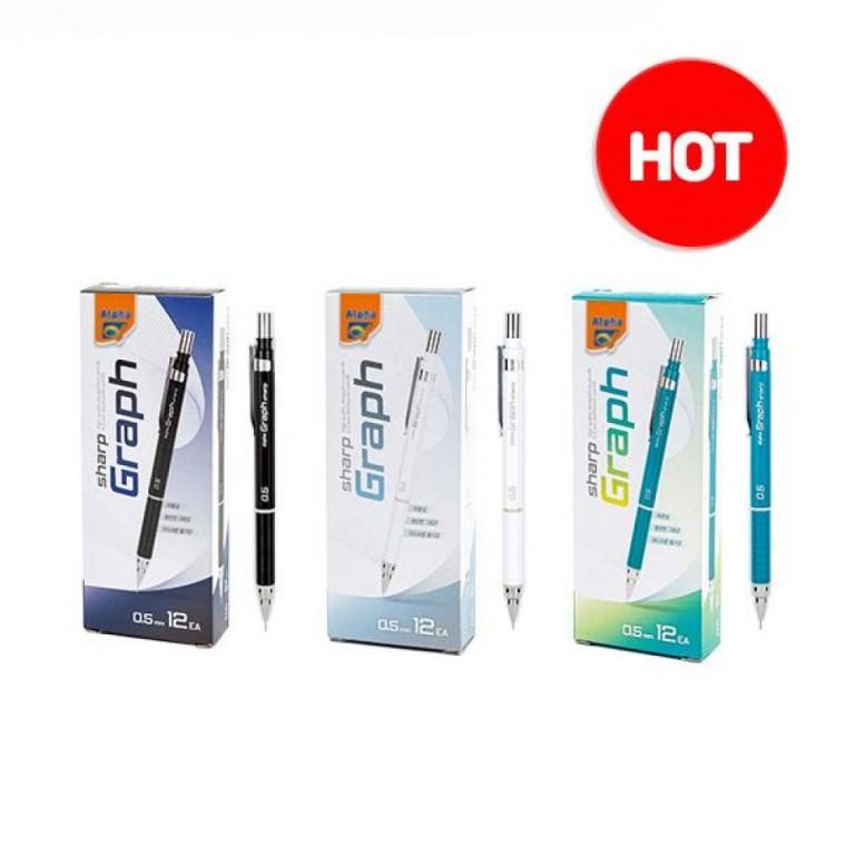알파 그래프 샤프 0.5mm 1타(12입) 3242511