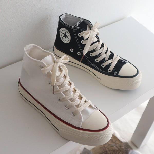 여성스니커즈 하이탑 캔버스운동화 SNEAKERS 컴버스