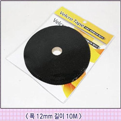 양면테이프 12mm 10M 케이블타이용 찍찍이 전선정리