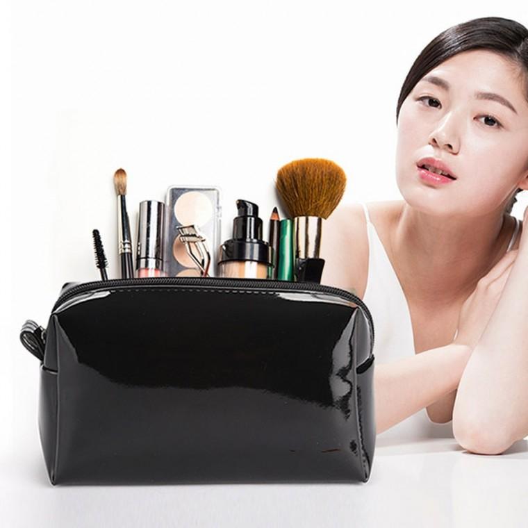 SMH 에나멜 파우치 화장품파우치 이너백