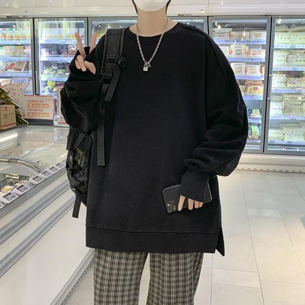 핑거홀 맨투맨티 데일리셔츠 따뜻한안감