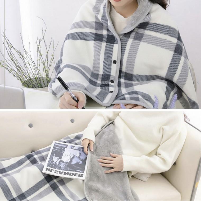 극세사 융털 똑딱이 담요