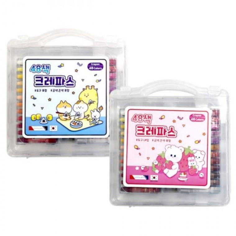 모닝글로리 11000 크레파스 48색