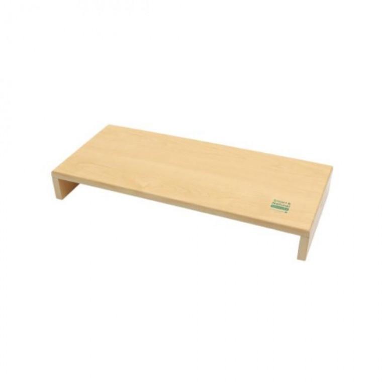 모닝글로리 23000 내추럴모니터받침대 (브라운 화이트)