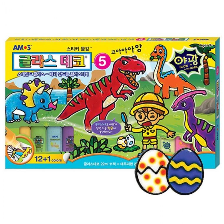 글라스데코 어린이 5호 1P 창문 유리 스티커 꾸미기