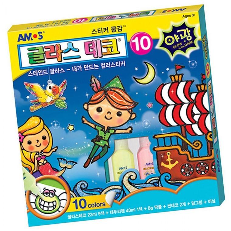 글라스데코 어린이 10호 1P 창문 유리 스티커 꾸미기
