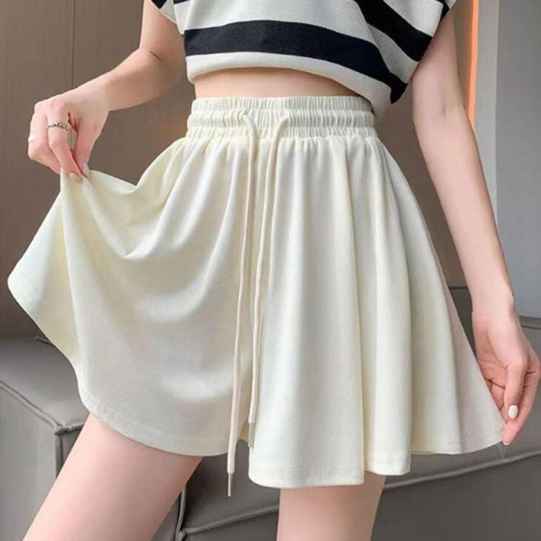 러블리 여자 플레어 치마 바지 1P 체형커버 패션 바지