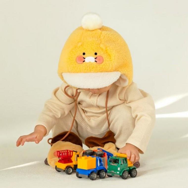 카카오프렌즈 춘식이 아동 방한 모자