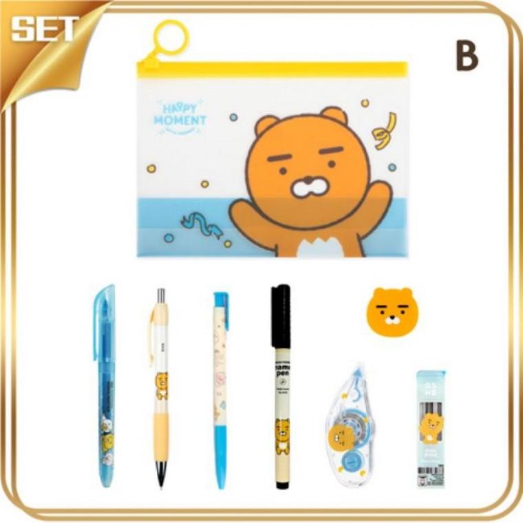 카카오프렌즈 데일리 필기구세트 B