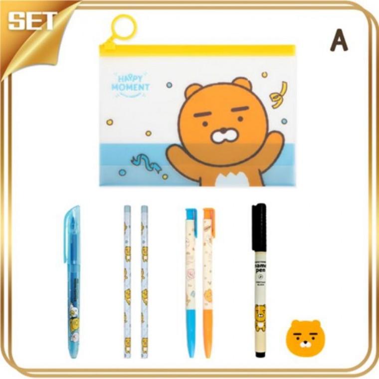카카오프렌즈 데일리 필기구세트 A